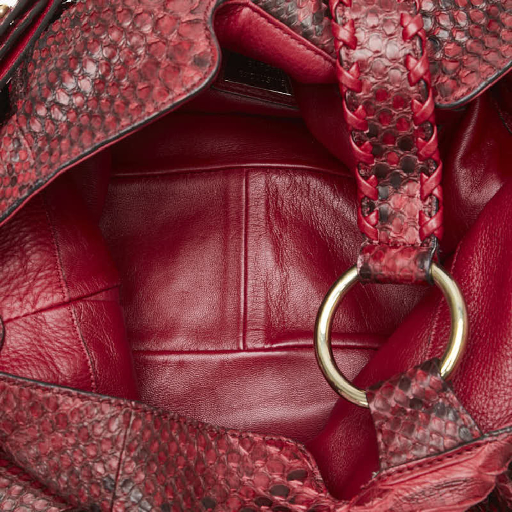 Gucci Ggwave Python Leather Handbag Shoulder Bag … - image 4